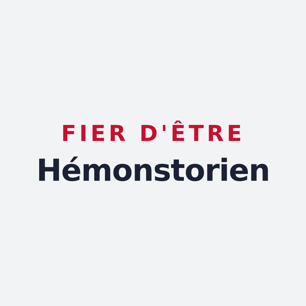 Poster « Fier d'être Hémonstorien » — design pour Hémonstoir