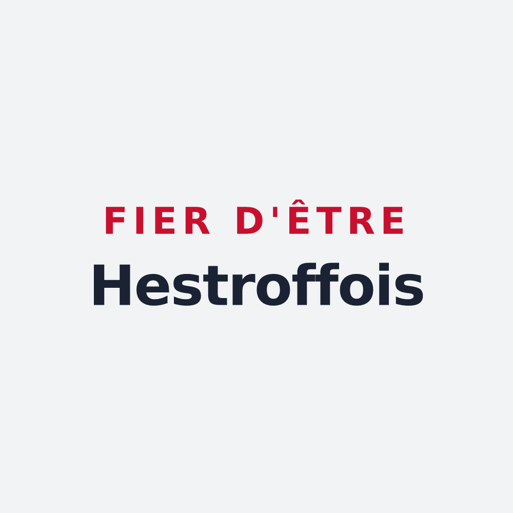 Poster « Fier d'être Hestroffois » — design pour Hestroff