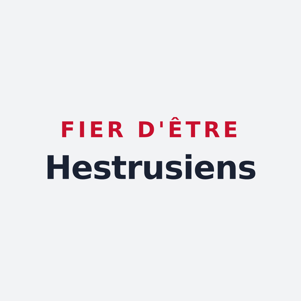 Poster « Fier d'être Hestrusiens » — design pour Hestrus