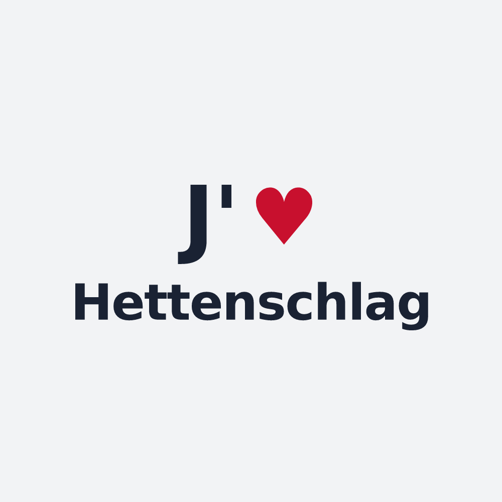 Poster personnalisé Hettenschlag — design J'aime Hettenschlag