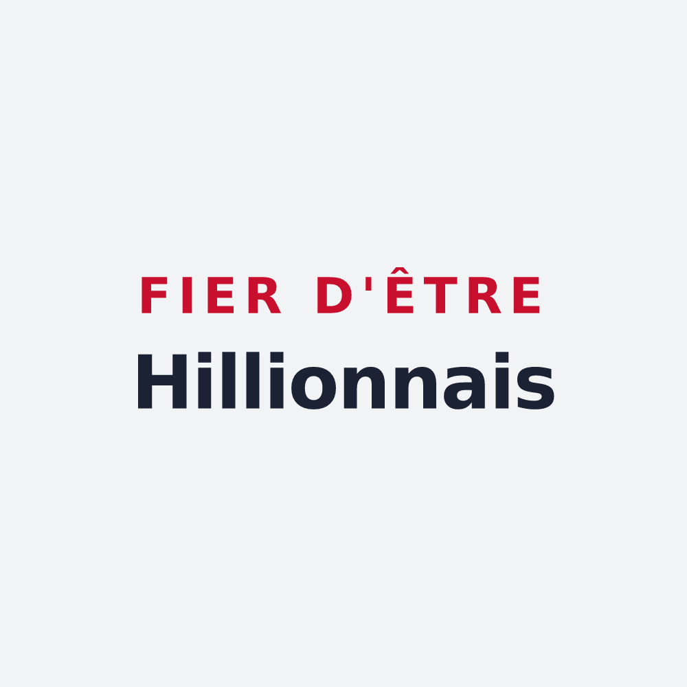 Poster « Fier d'être Hillionnais » — design pour Hillion