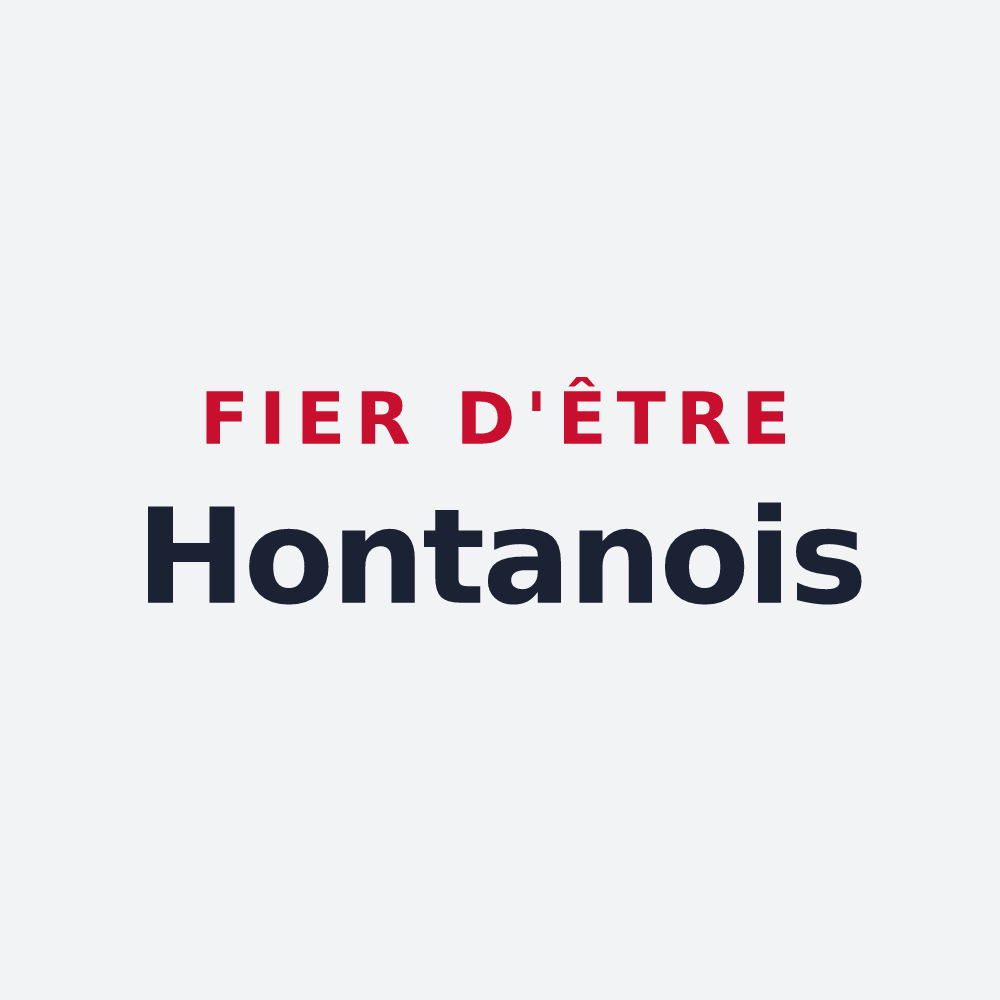 Poster « Fier d'être Hontanois » — design pour Hontanx