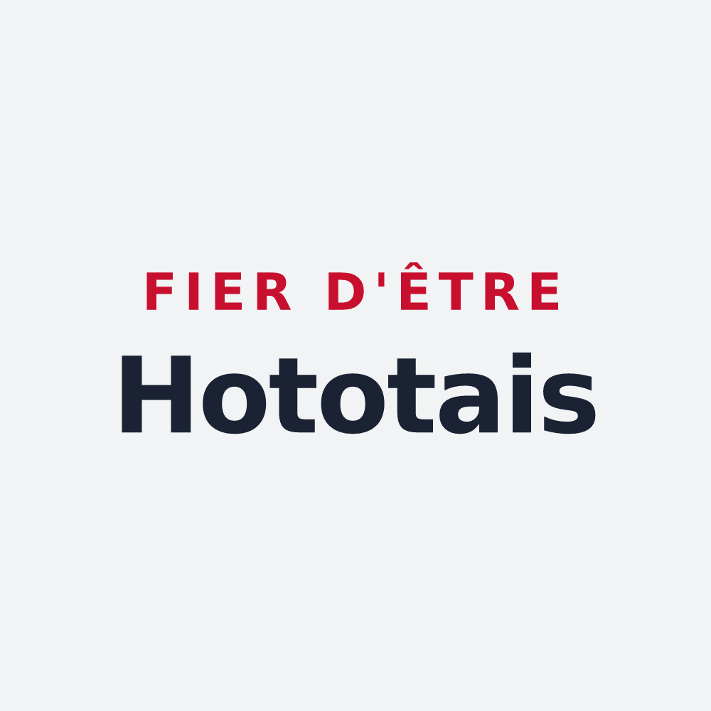 Poster « Fier d'être Hototais » — design pour Hotot-en-Auge