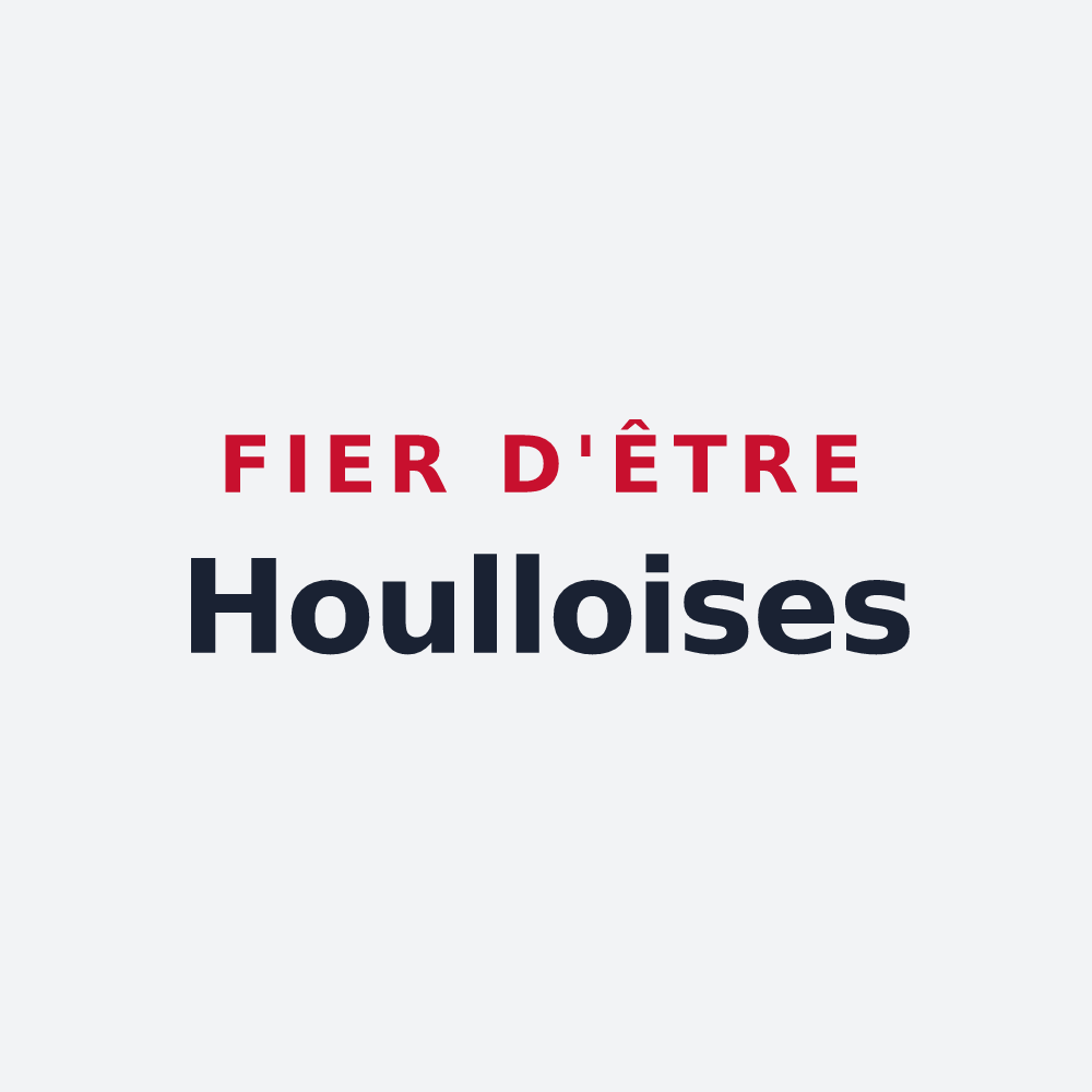 Poster « Fier d'être Houlloises » — design pour Houlle