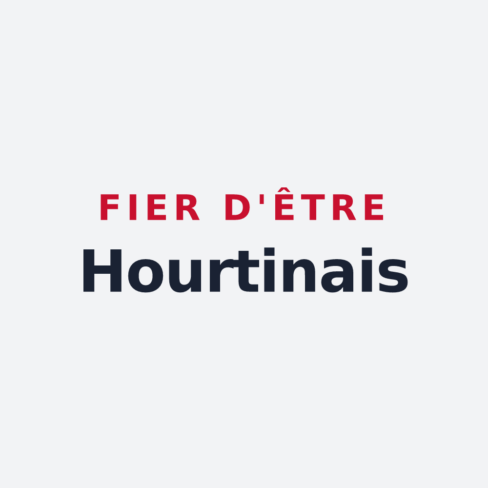 Poster « Fier d'être Hourtinais » — design pour Hourtin