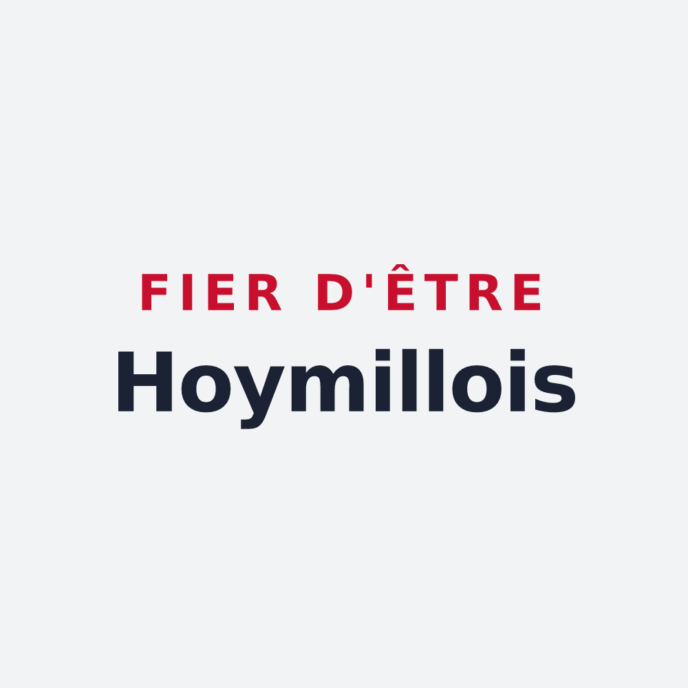 Poster « Fier d'être Hoymillois » — design pour Hoymille