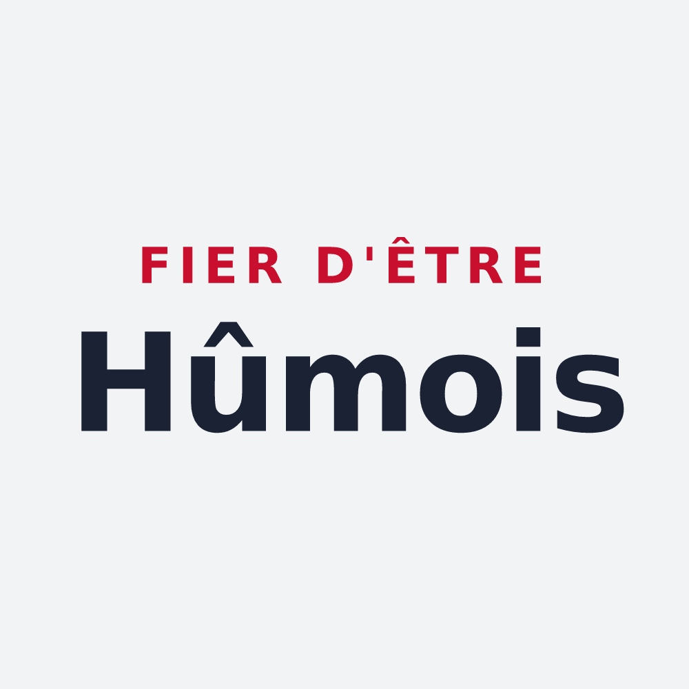 Poster « Fier d'être Hûmois » — design pour Humes-Jorquenay