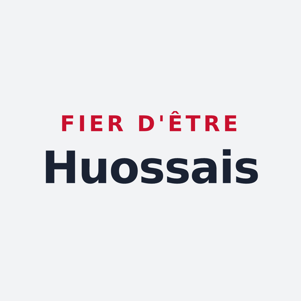 Poster « Fier d'être Huossais » — design pour Huos