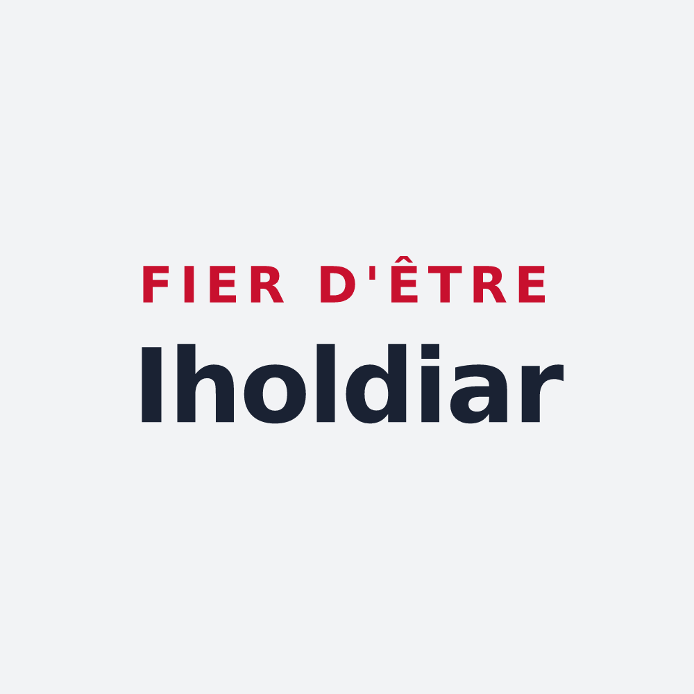 Poster « Fier d'être Iholdiar » — design pour Iholdy