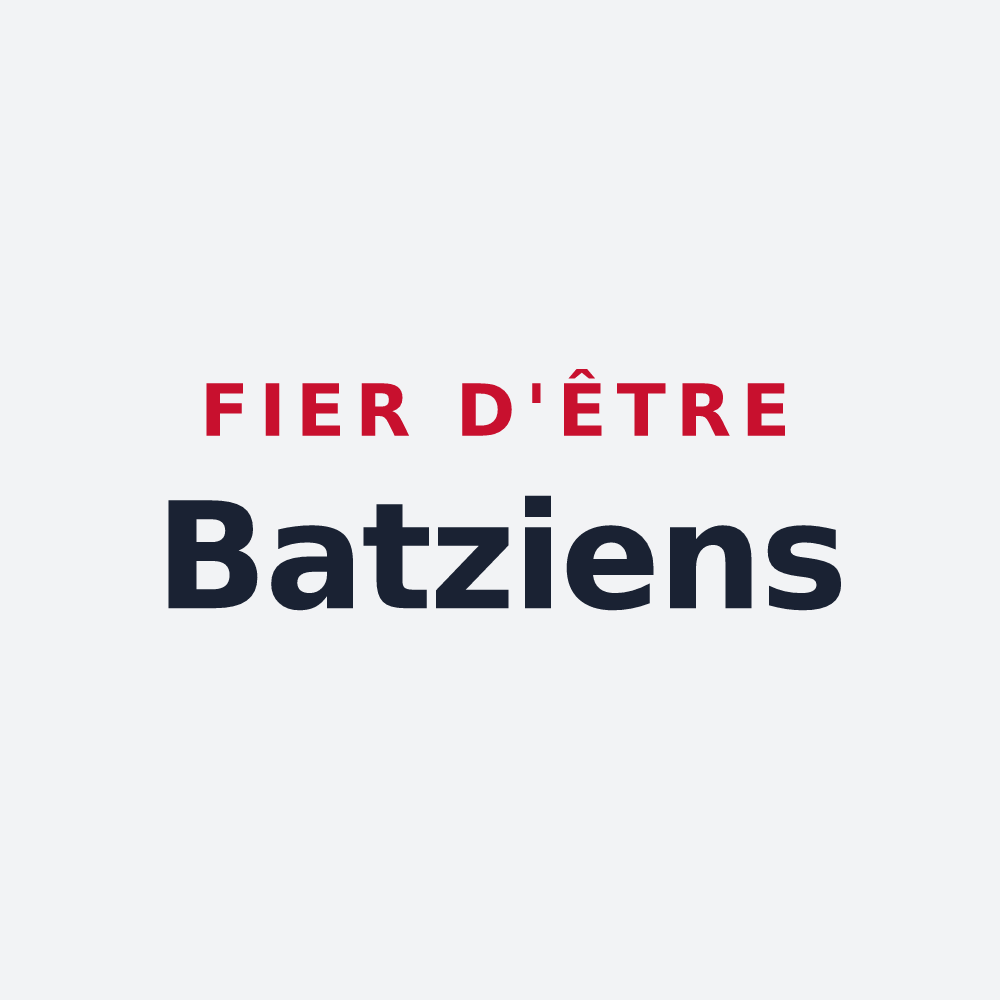 Poster « Fier d'être Batziens » — design pour Île-de-Batz