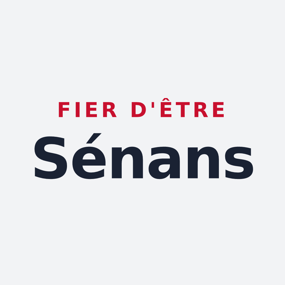 Poster « Fier d'être Sénans » — design pour Île-de-Sein