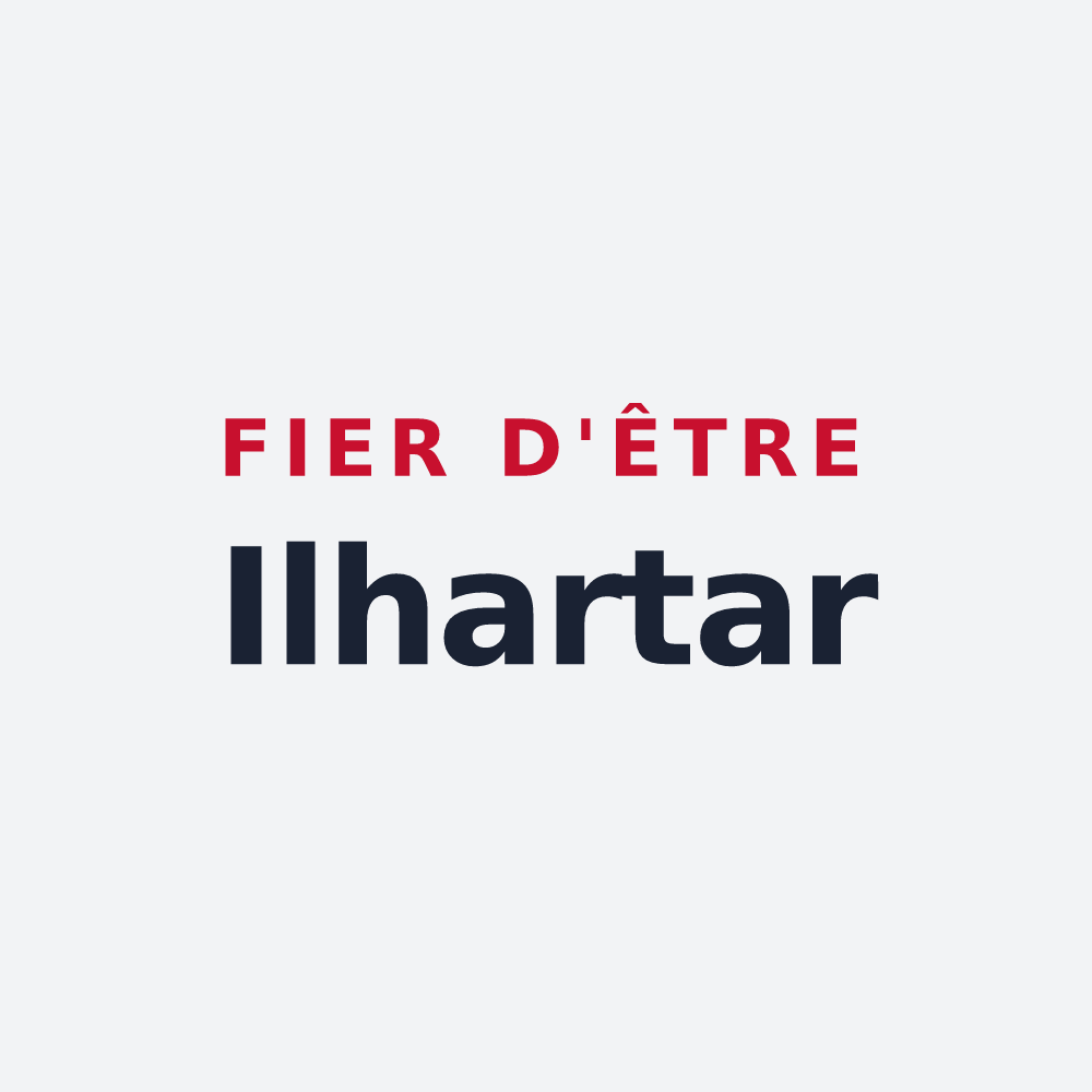 Poster « Fier d'être Ilhartar » — design pour Ilharre