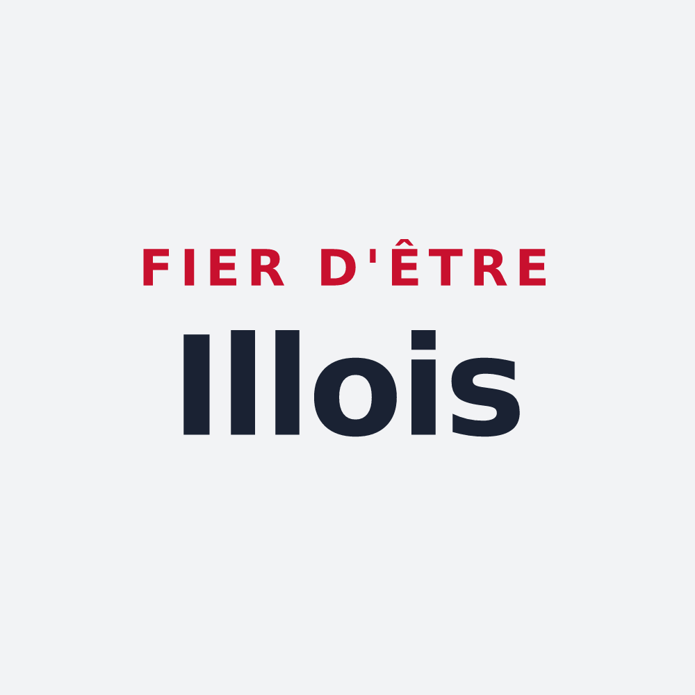 Poster « Fier d'être Illois » — design pour Ille-sur-Têt