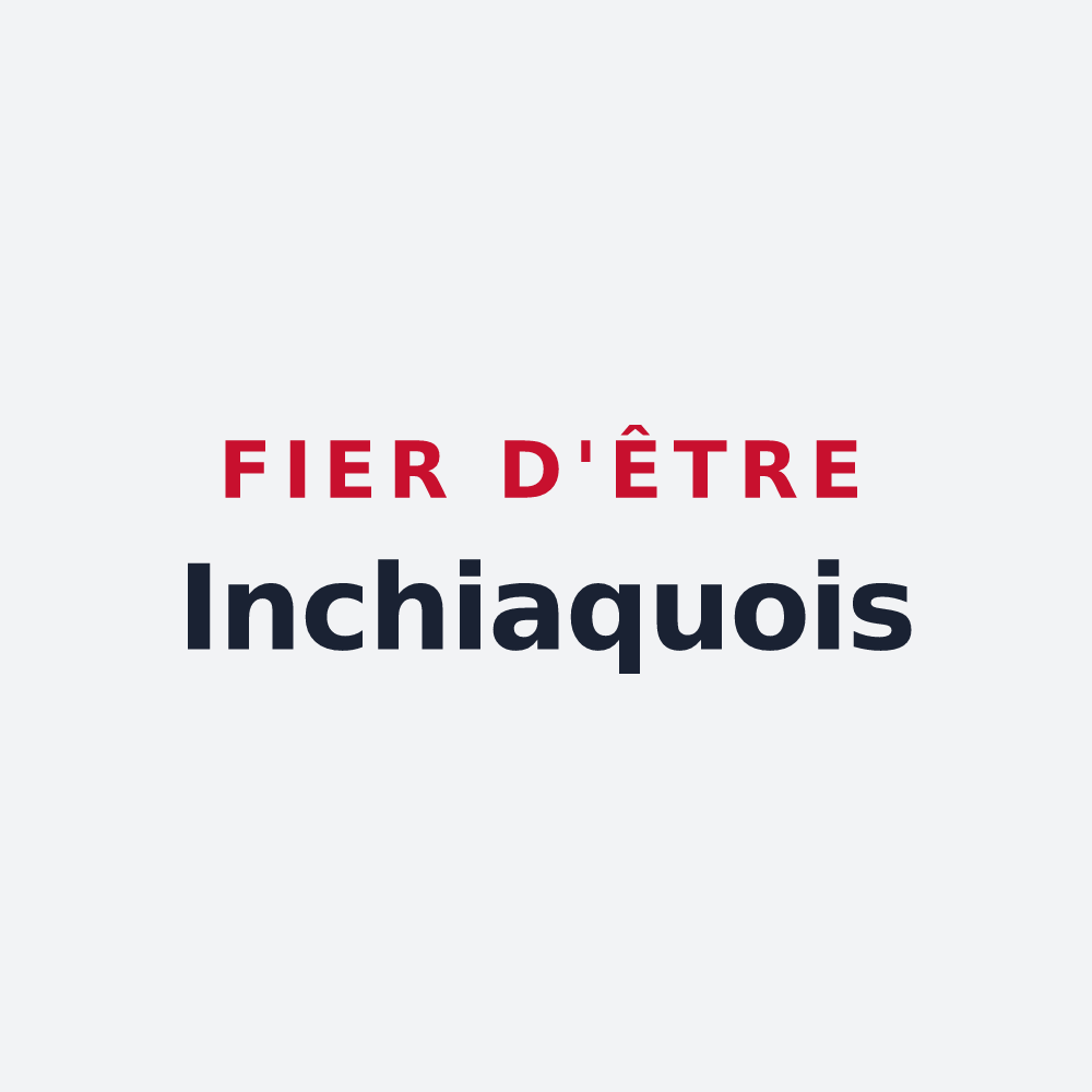 Poster « Fier d'être Inchiaquois » — design pour Inchy-en-Artois