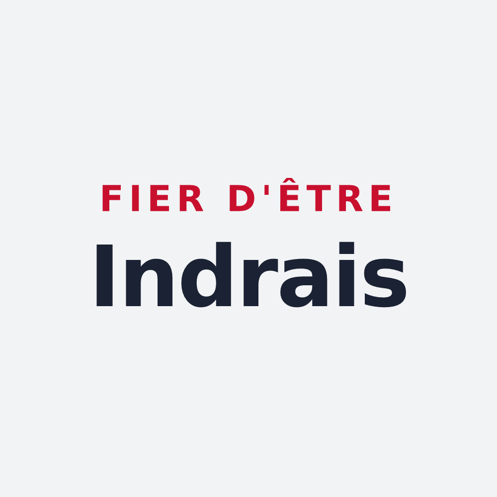 Poster « Fier d'être Indrais » — design pour Indre