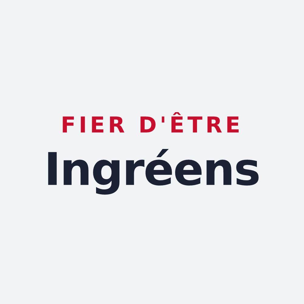 Poster « Fier d'être Ingréens » — design pour Ingré
