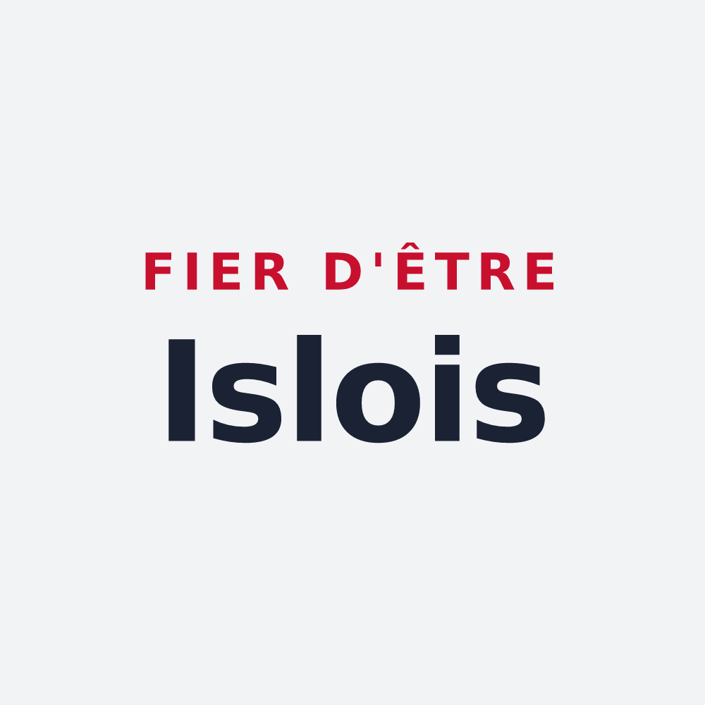 Poster « Fier d'être Islois » — design pour Isle-et-Bardais