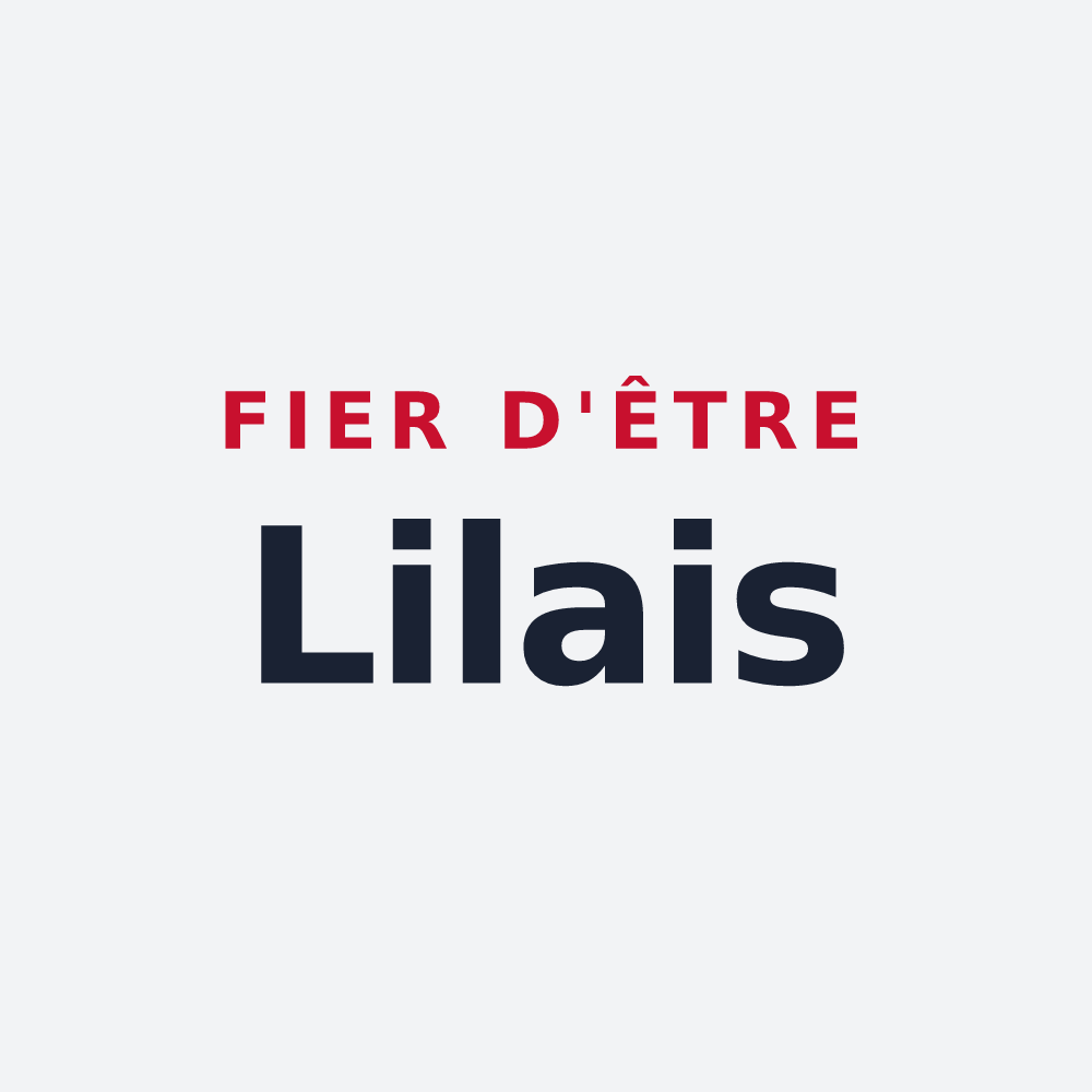 Poster « Fier d'être Lilais » — design pour Isle-Saint-Georges