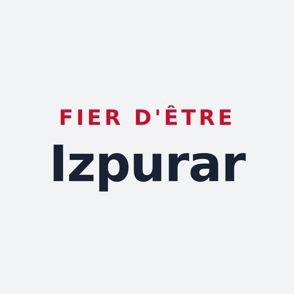 Poster « Fier d'être Izpurar » — design pour Ispoure