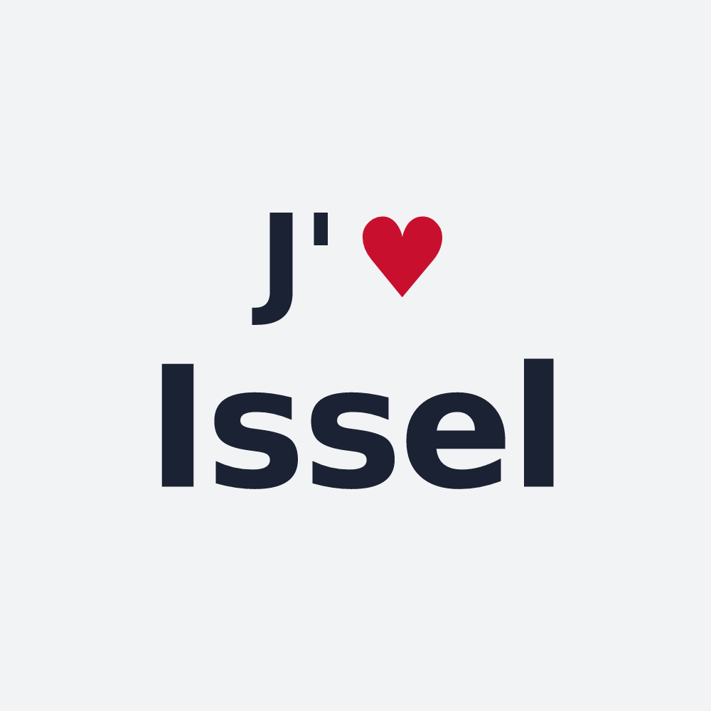 Poster personnalisé Issel — design J'aime Issel
