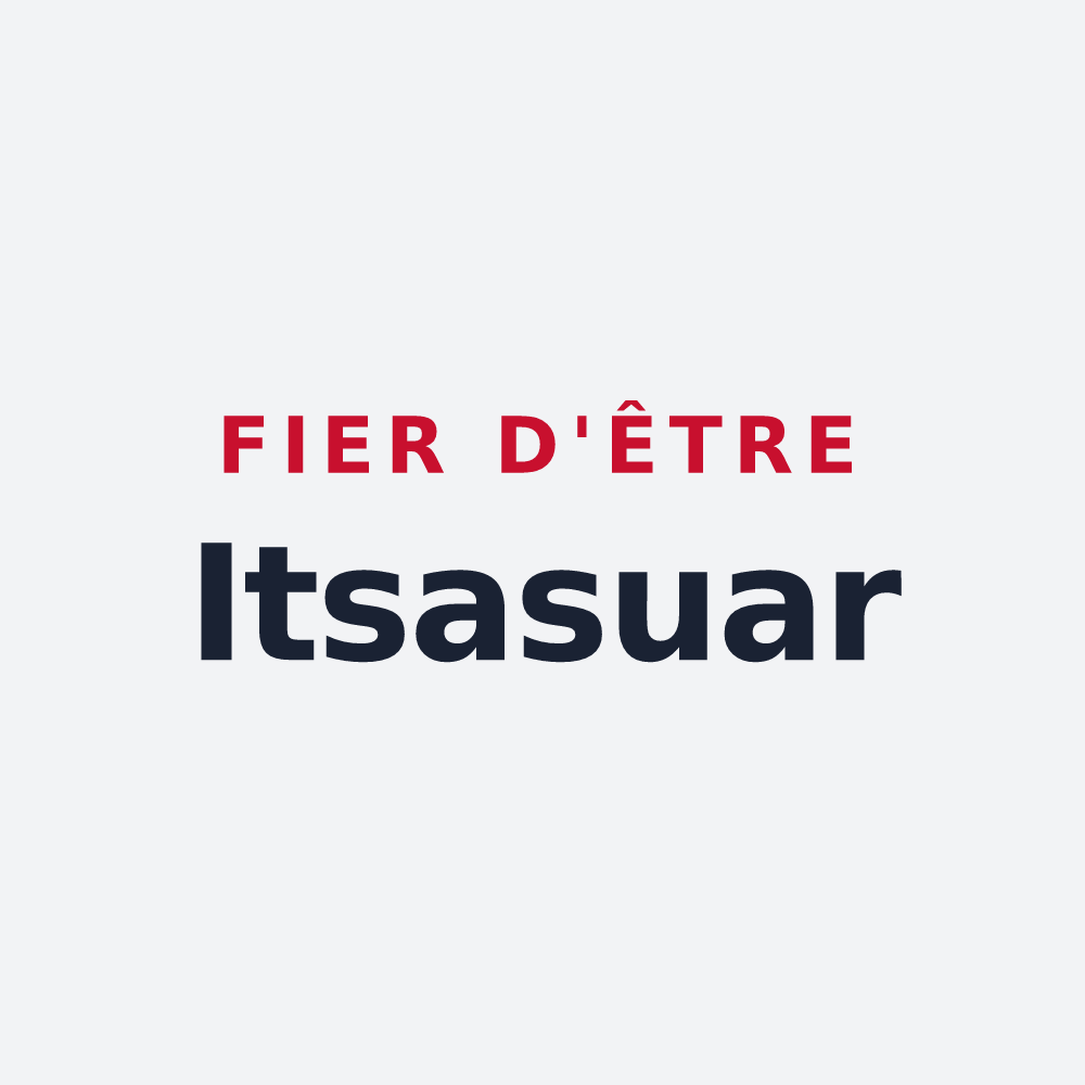 Poster « Fier d'être Itsasuar » — design pour Itxassou