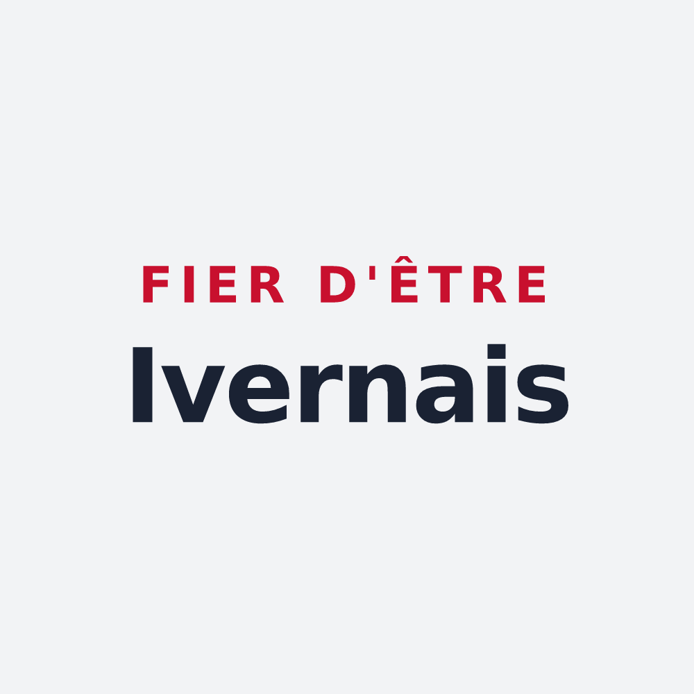 Poster « Fier d'être Ivernais » — design pour Iverny