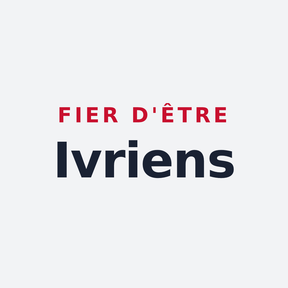 Poster « Fier d'être Ivriens » — design pour Ivry-le-Temple
