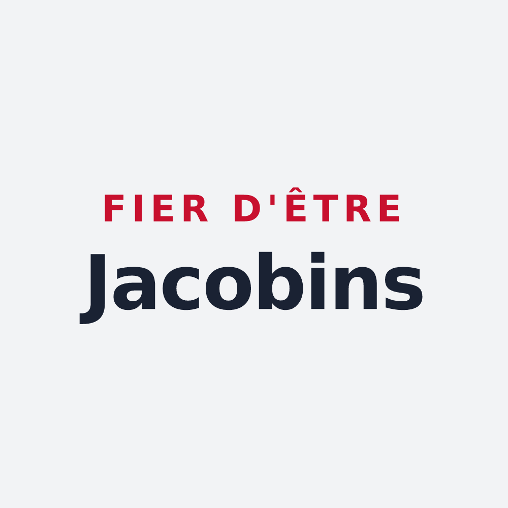 Poster « Fier d'être Jacobins » — design pour Jacob-Bellecombette
