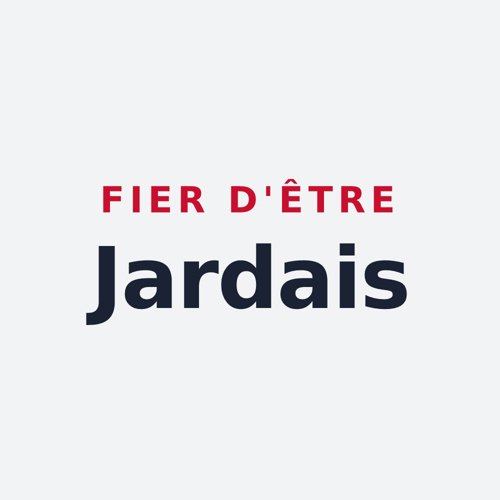 Poster « Fier d'être Jardais » — design pour Jard-sur-Mer