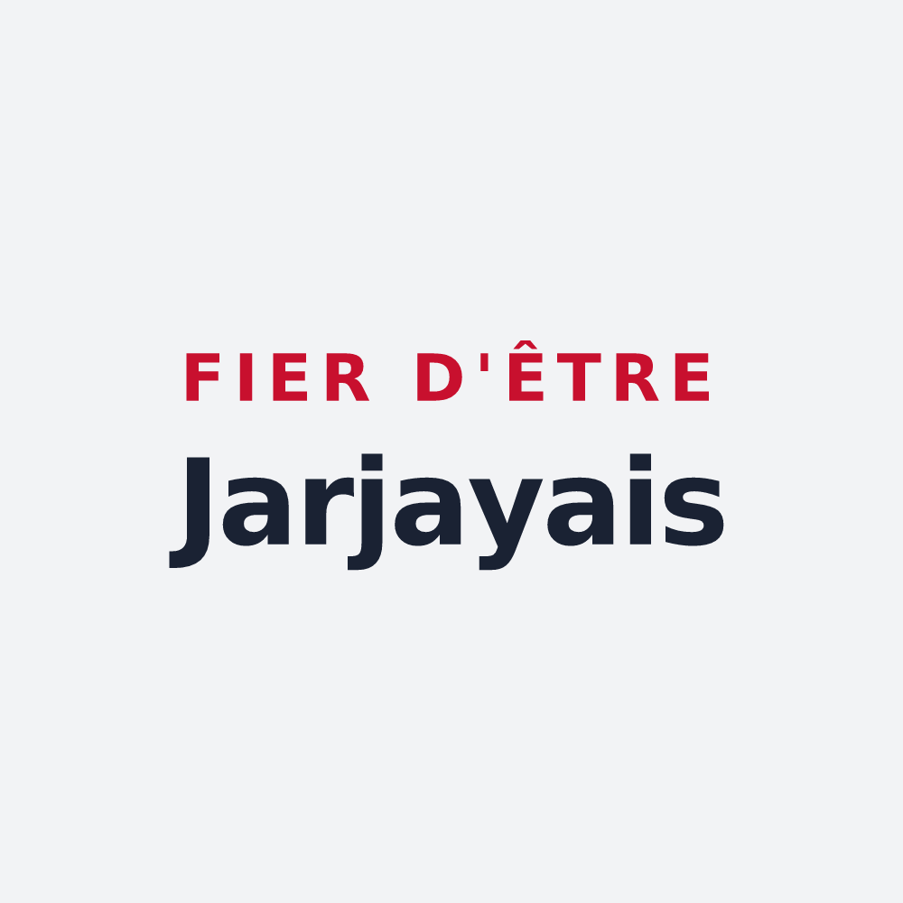 Poster « Fier d'être Jarjayais » — design pour Jarjayes