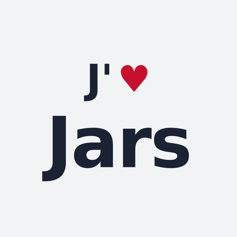 Poster personnalisé Jars — design J'aime Jars
