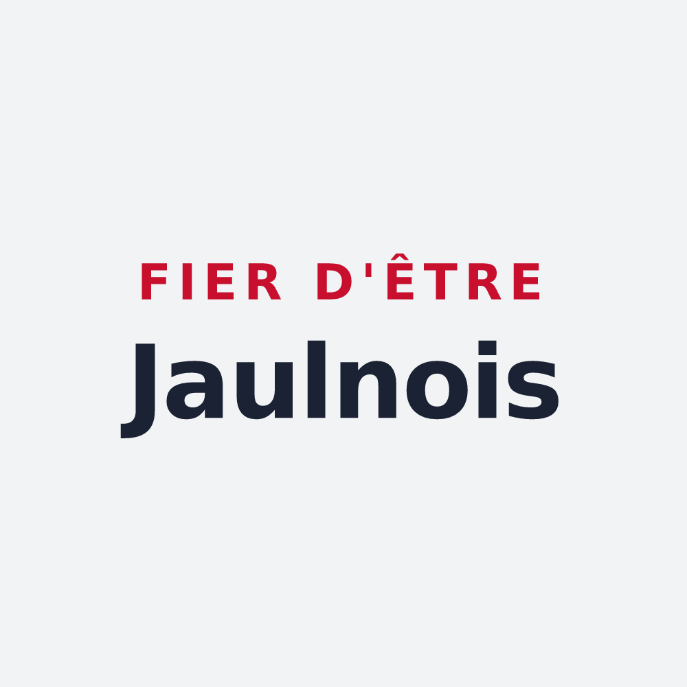 Poster « Fier d'être Jaulnois » — design pour Jaulnes
