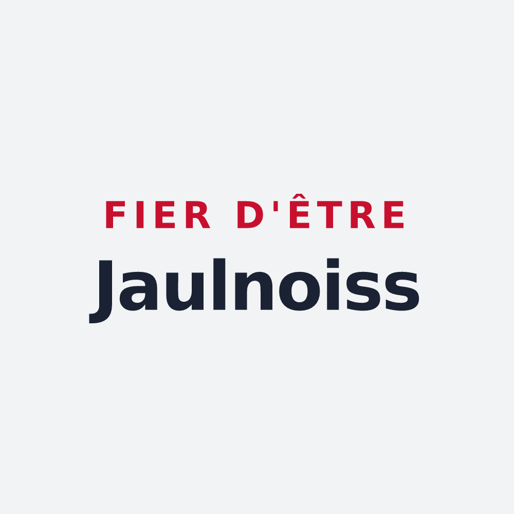 Poster « Fier d'être Jaulnoiss » — design pour Jaulny