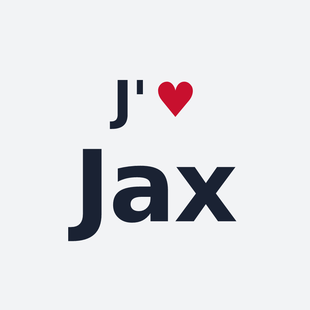 Poster personnalisé Jax — design J'aime Jax