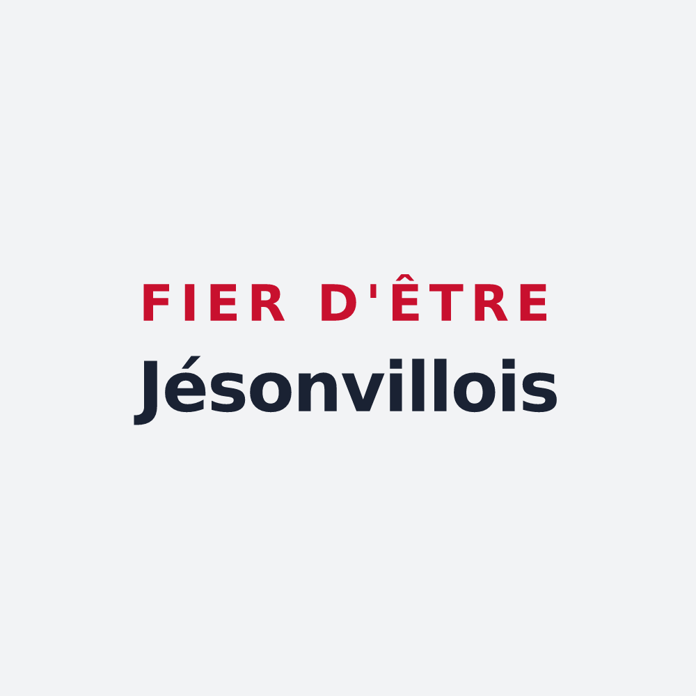 Poster « Fier d'être Jésonvillois » — design pour Jésonville
