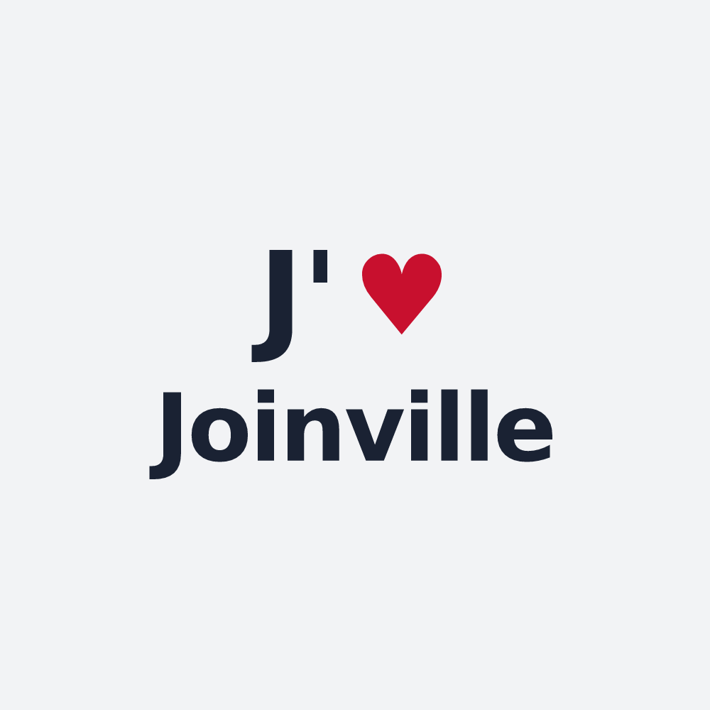 Poster personnalisé Joinville — design J'aime Joinville
