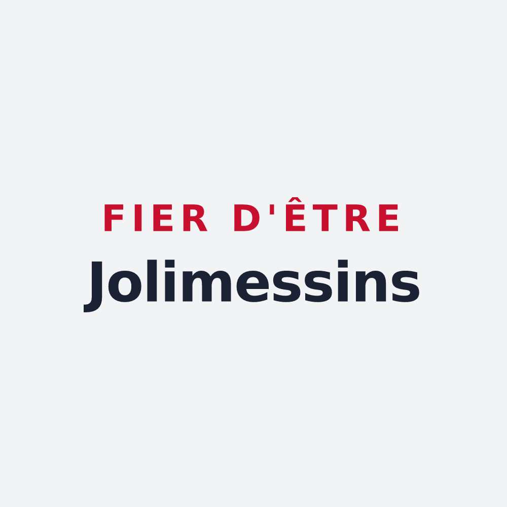 Poster « Fier d'être Jolimessins » — design pour Jolimetz