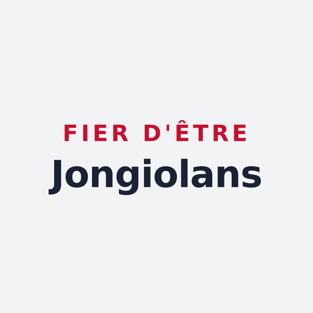 Poster « Fier d'être Jongiolans » — design pour Jongieux