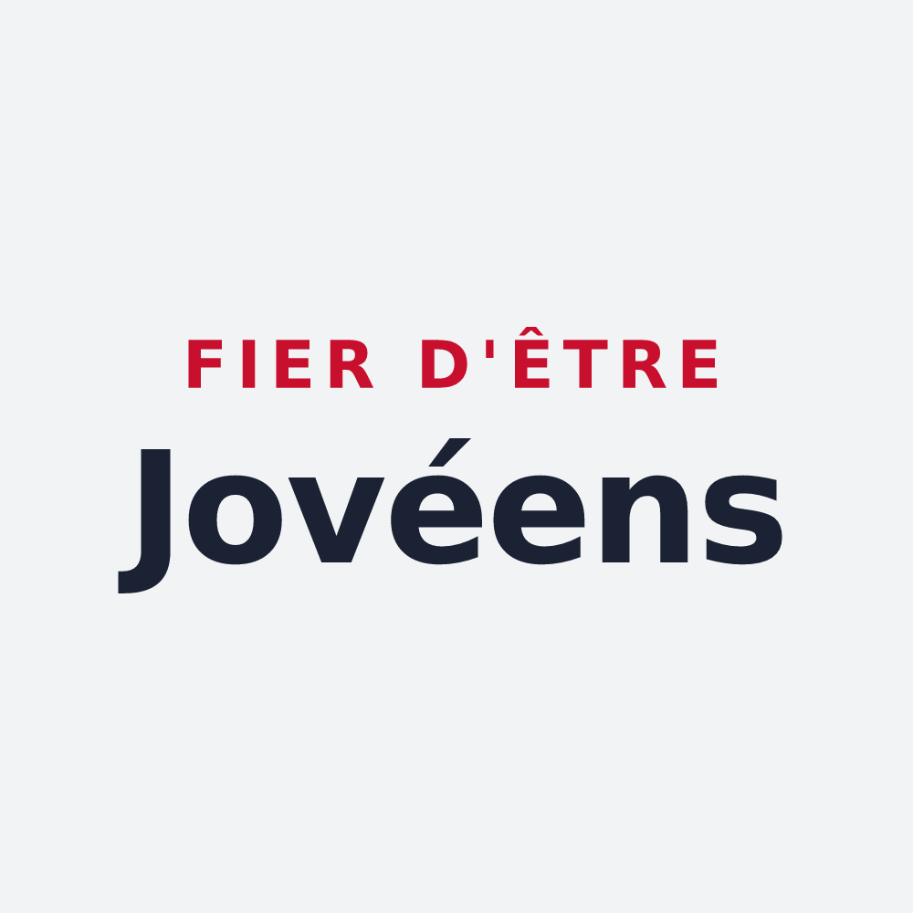 Poster « Fier d'être Jovéens » — design pour Joué-sur-Erdre