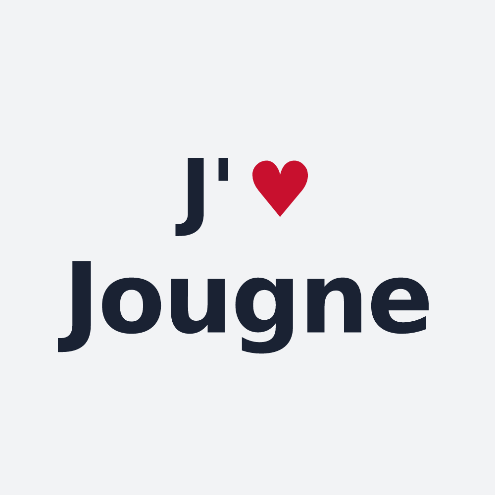 Poster personnalisé Jougne — design J'aime Jougne