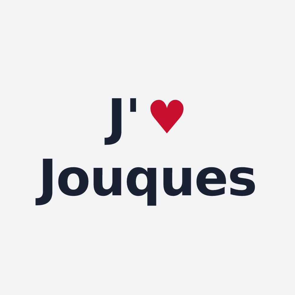 Poster personnalisé Jouques — design J'aime Jouques
