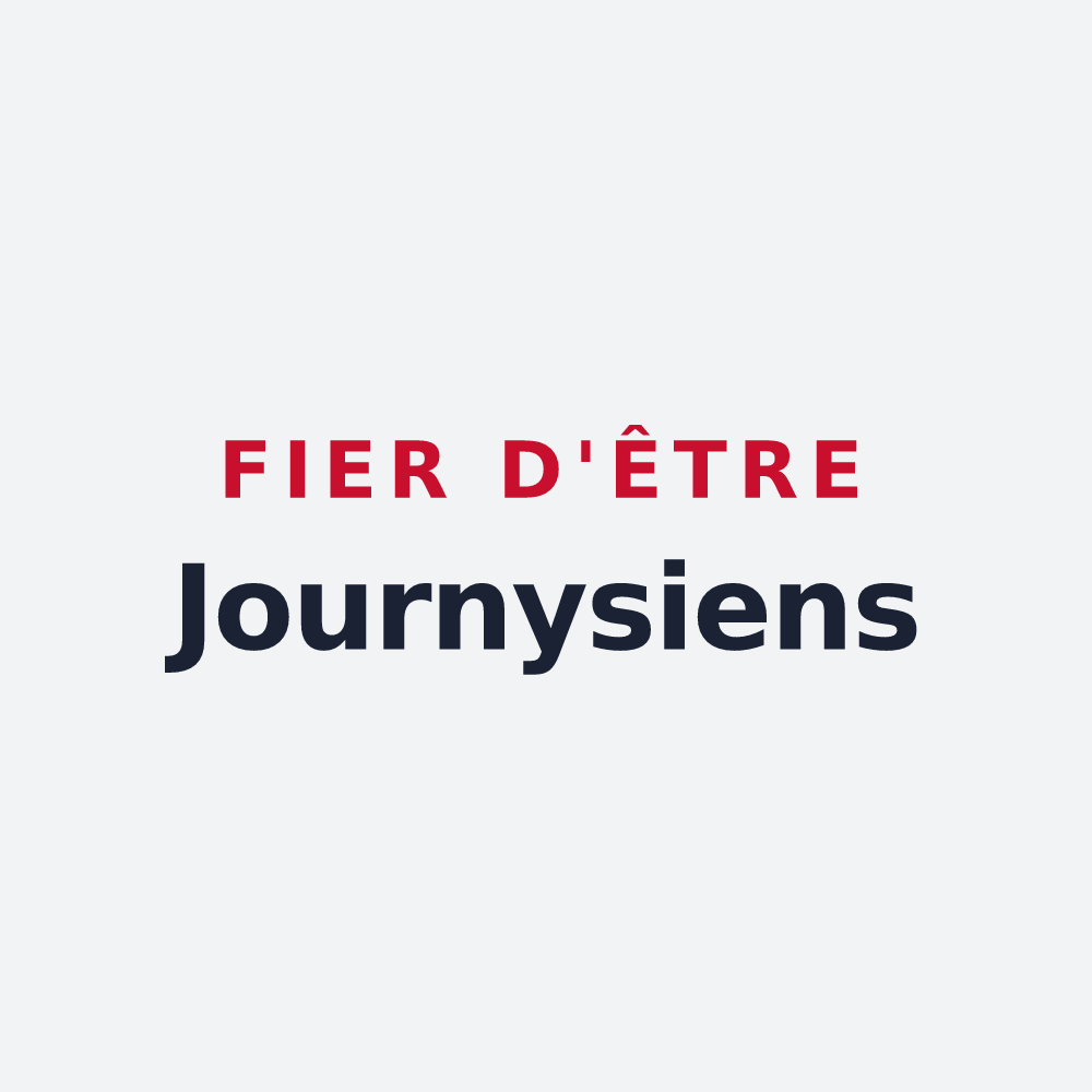 Poster « Fier d'être Journysiens » — design pour Journy