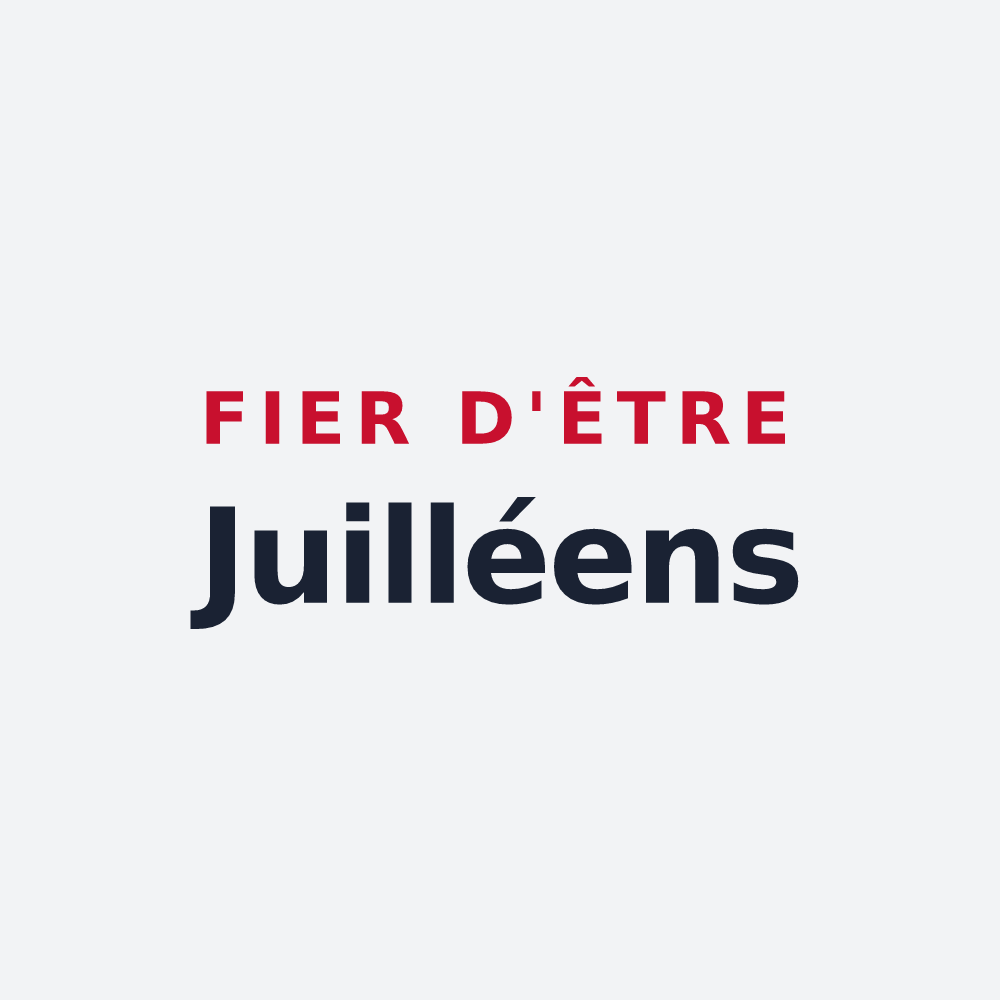 Poster « Fier d'être Juilléens » — design pour Juilley
