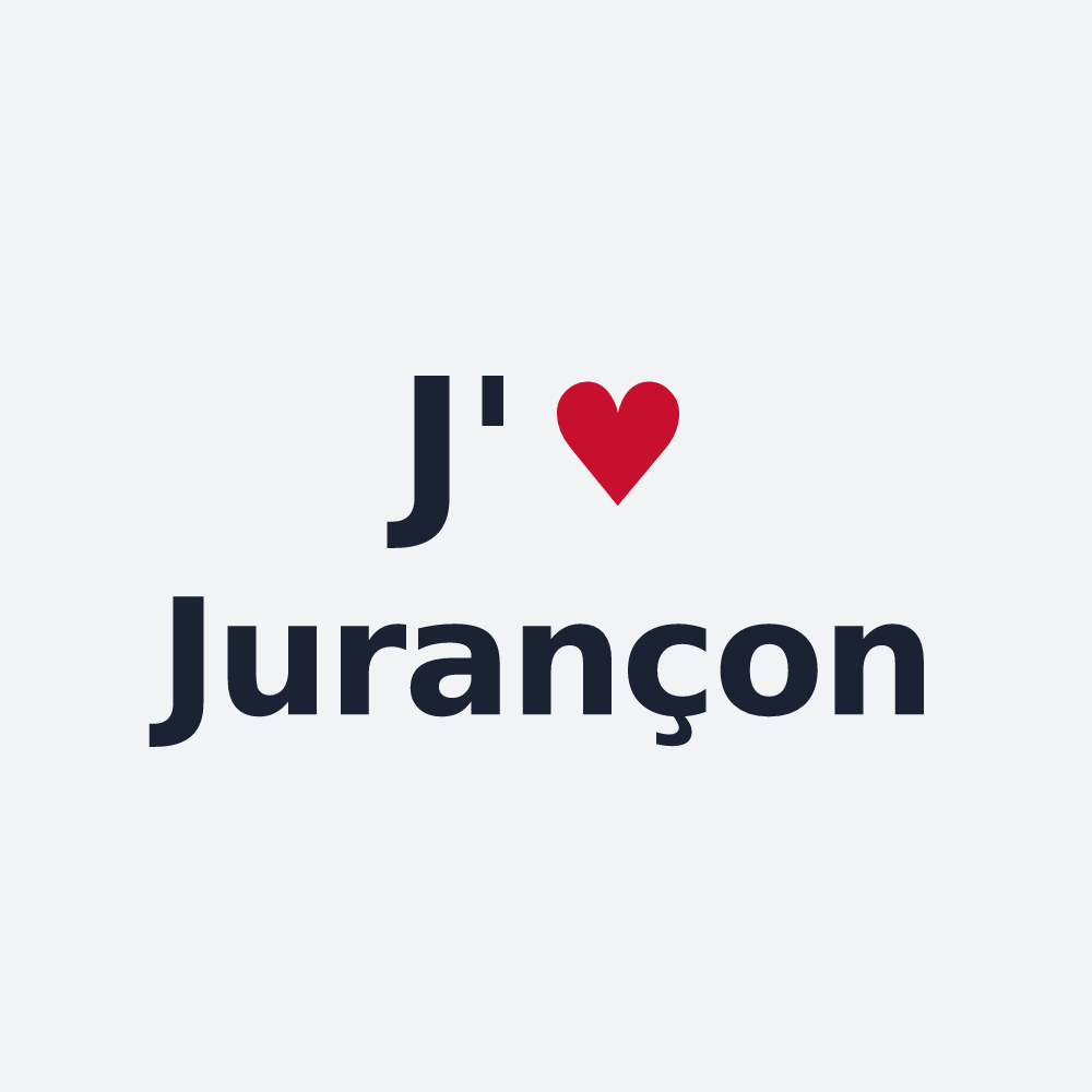 Poster personnalisé Jurançon — design J'aime Jurançon