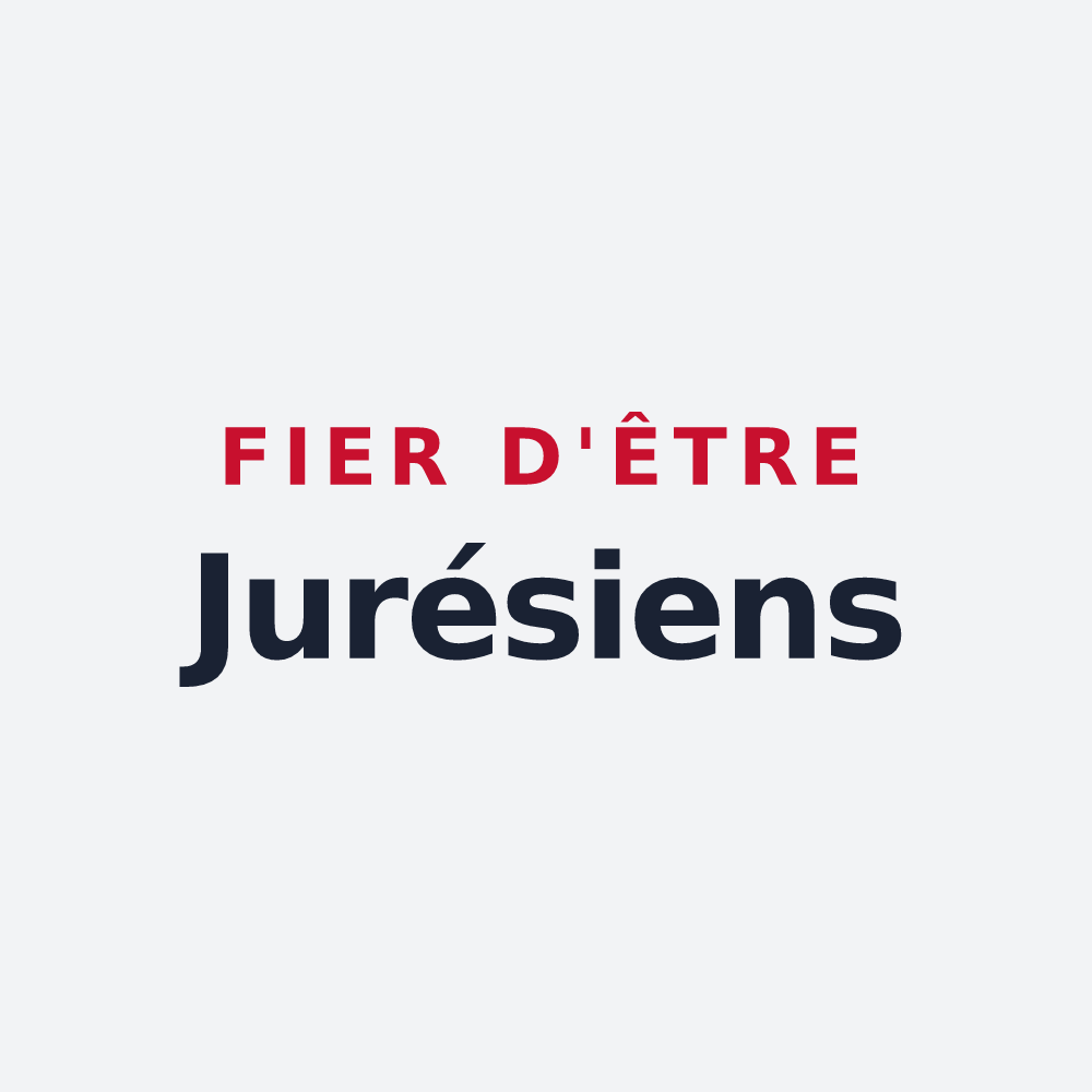 Poster « Fier d'être Jurésiens » — design pour Juré