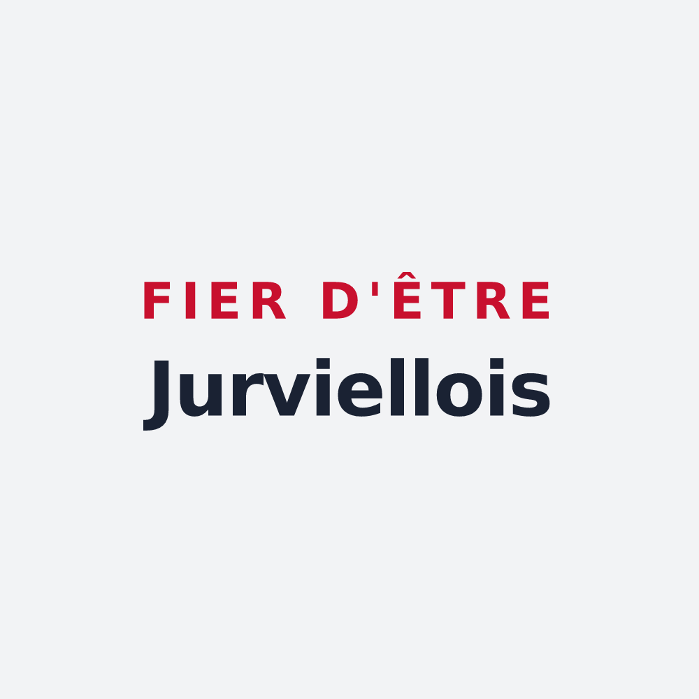 Poster « Fier d'être Jurviellois » — design pour Jurvielle
