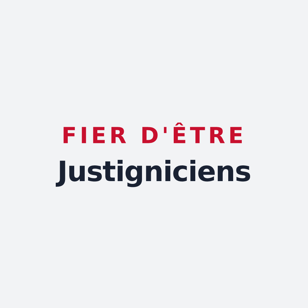 Poster « Fier d'être Justigniciens » — design pour Jutigny