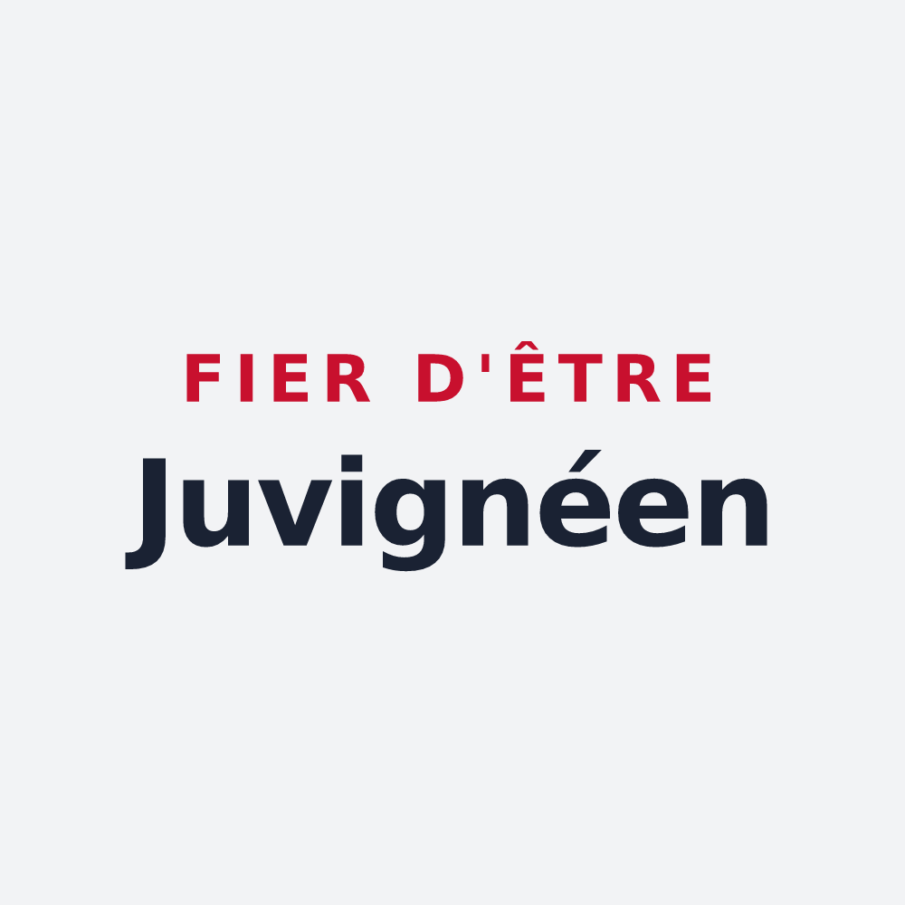 Poster « Fier d'être Juvignéen » — design pour Juvigné