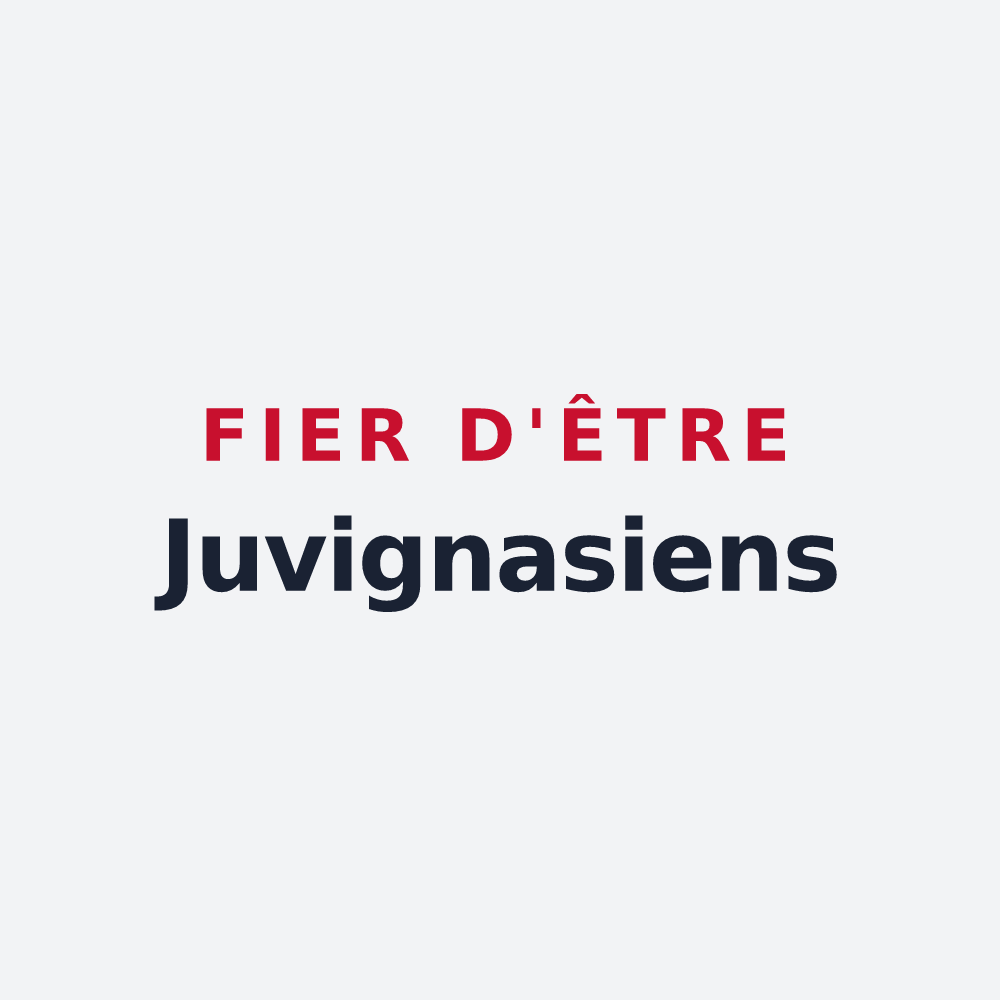Poster « Fier d'être Juvignasiens » — design pour Juvigny Val d'Andaine