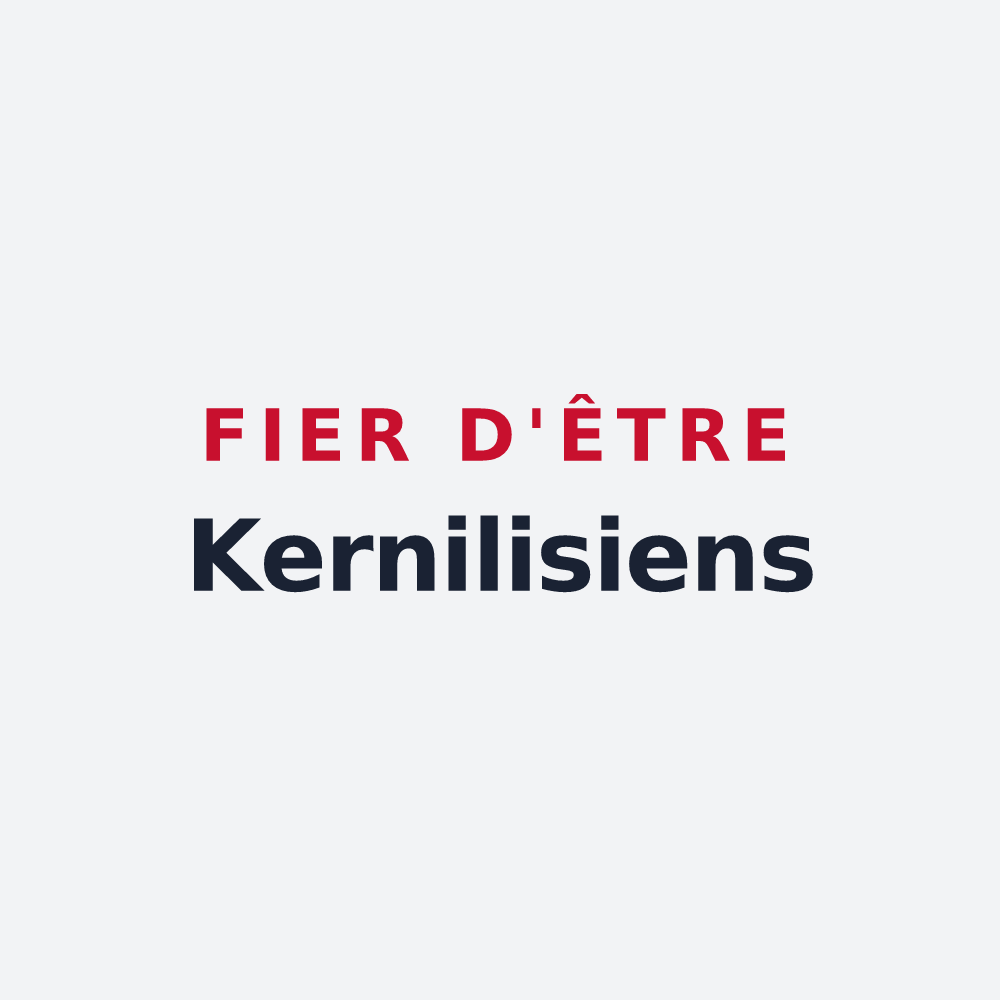 Poster « Fier d'être Kernilisiens » — design pour Kernilis